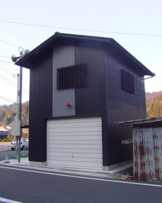 ～馬場消防小屋竣工～