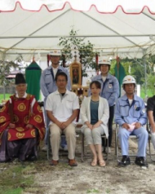 *ココロホーム初めての地鎮祭*