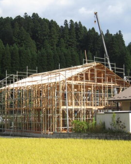 初めての上棟！！